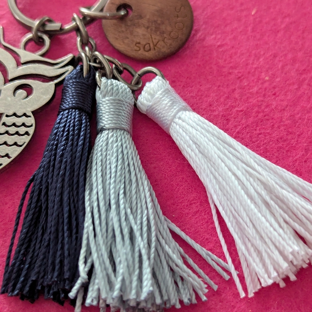 Owl Sakroots Purse Charm - Picture 3 of 6
